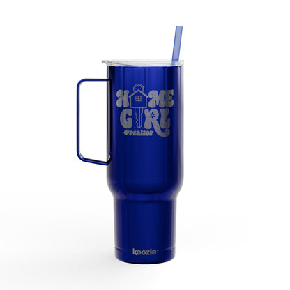 Home Girl #Realtor Tumbler – 40 oz Stainless Steel Mug with House Key Design