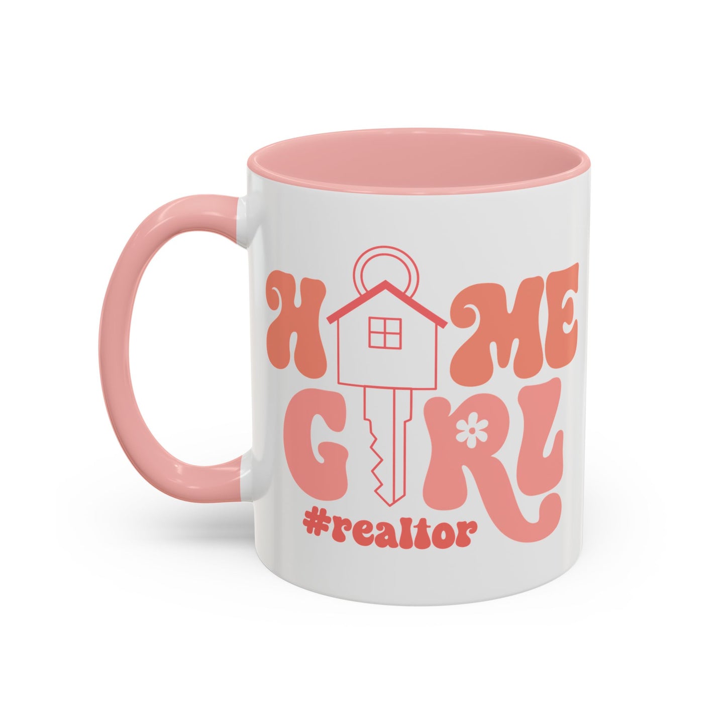 Home Girl Realtor Accent Coffee Mug (11, 15oz)