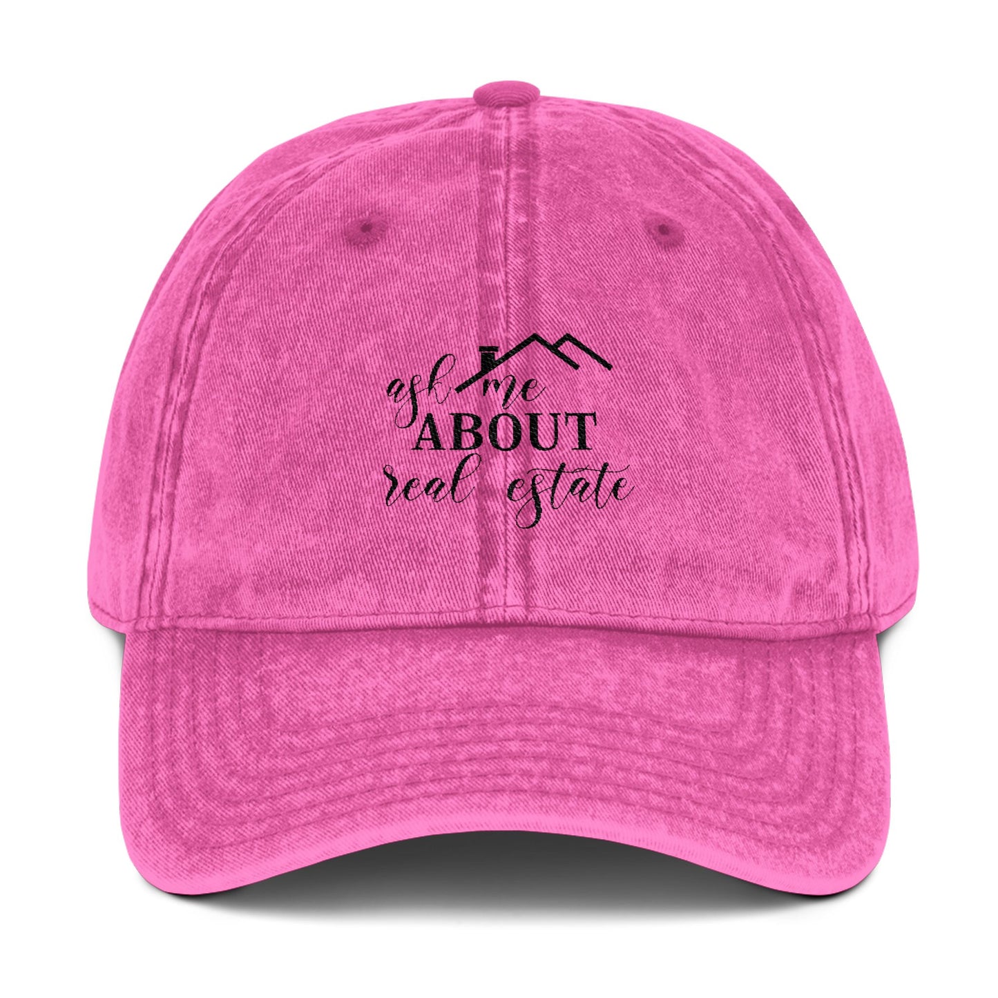 Ask Me About Real Estate – Funny Realtor Hat