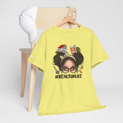 #REALTORLIFE Tee – Hustle Hair, House Vibes & High Commissions 💋🔑🏡