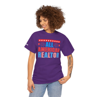 🎇 All American Realtor Tee – Red, White, & Ready to List! 🇺🇸🏠