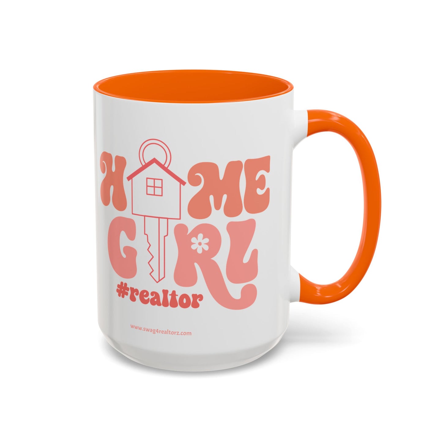 Home Girl Realtor Accent Coffee Mug (11, 15oz)