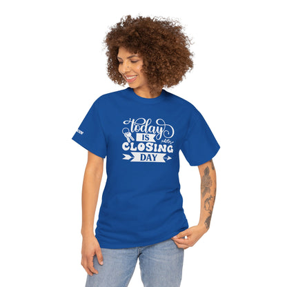 🎉 "Today is Closing Day" Realtor Tee – Because Champagne and Commission Checks Go Together! 💰