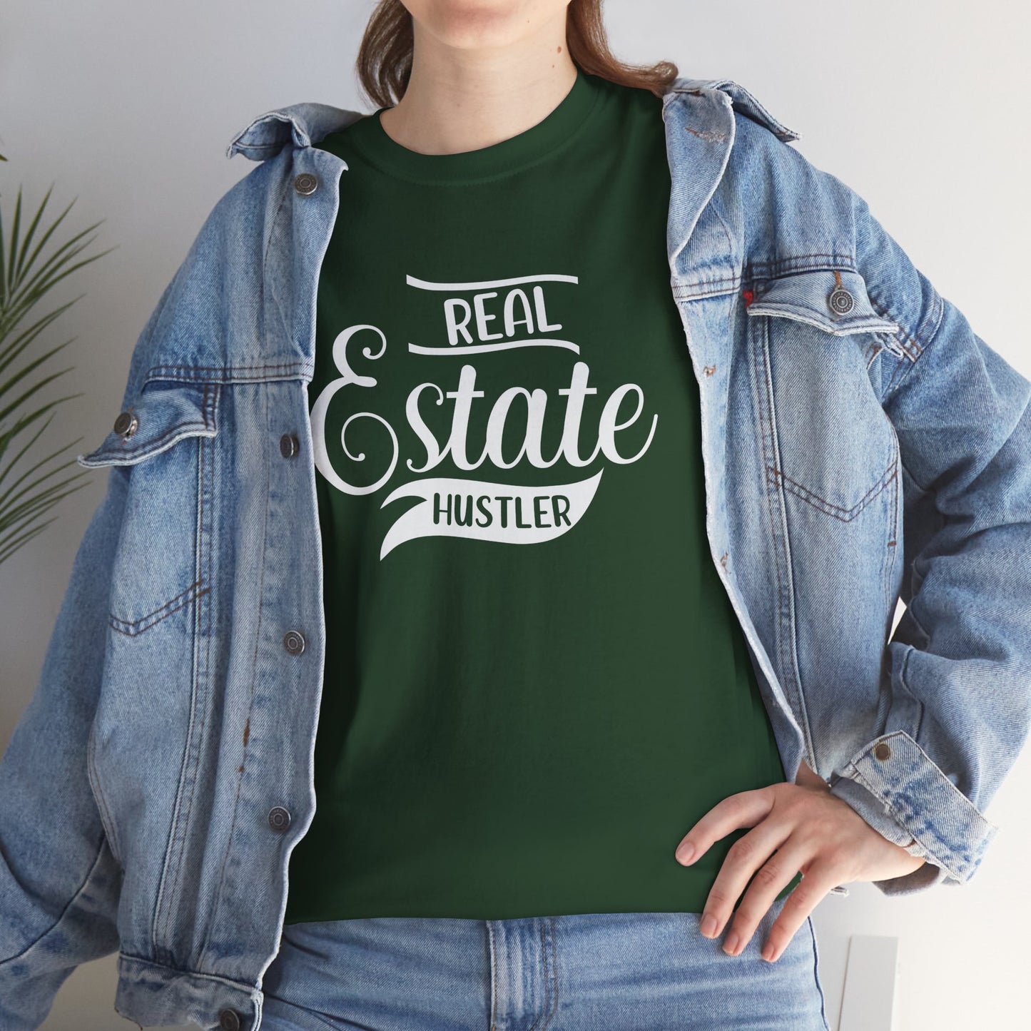 💰 "Real Estate Hustler" Tee – Because Listings Don’t Sell Themselves! 🏡