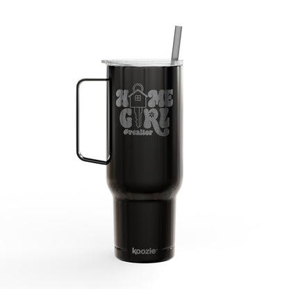 Home Girl #Realtor Tumbler – 40 oz Stainless Steel Mug with House Key Design