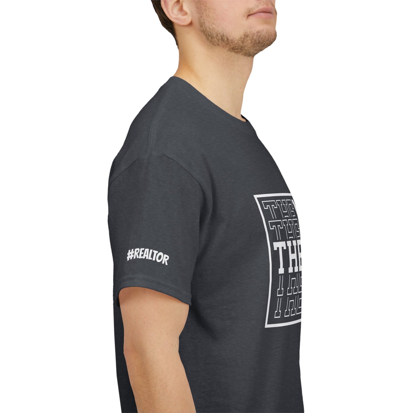 The Man. The Myth. The Realtor. Tee – Legendary Listings Start Here 🏠💬