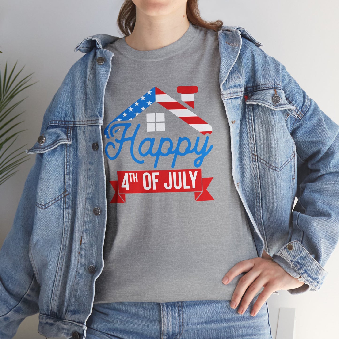 Happy 4th of July Realtor Tee – Stars, Stripes & Sold Signs