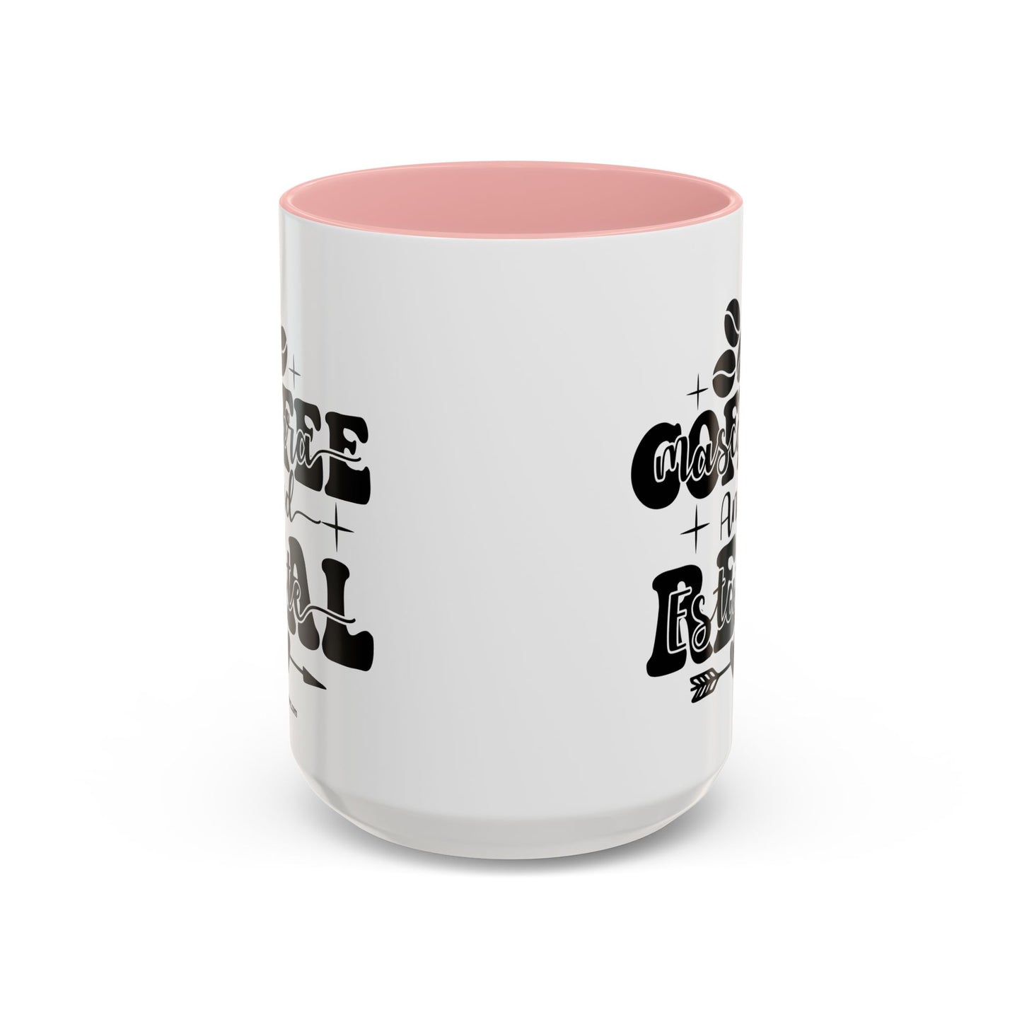 Coffee Mascara And Real Estate Realtor Accent Coffee Mug (11, 15oz)
