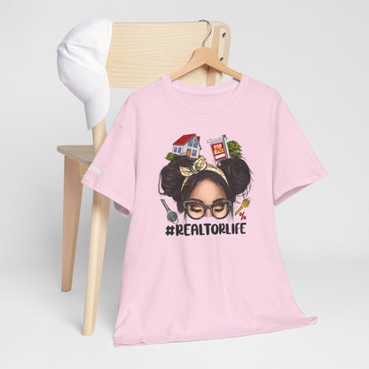#REALTORLIFE Tee – Hustle Hair, House Vibes & High Commissions 💋🔑🏡