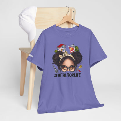 #REALTORLIFE Tee – Hustle Hair, House Vibes & High Commissions 💋🔑🏡