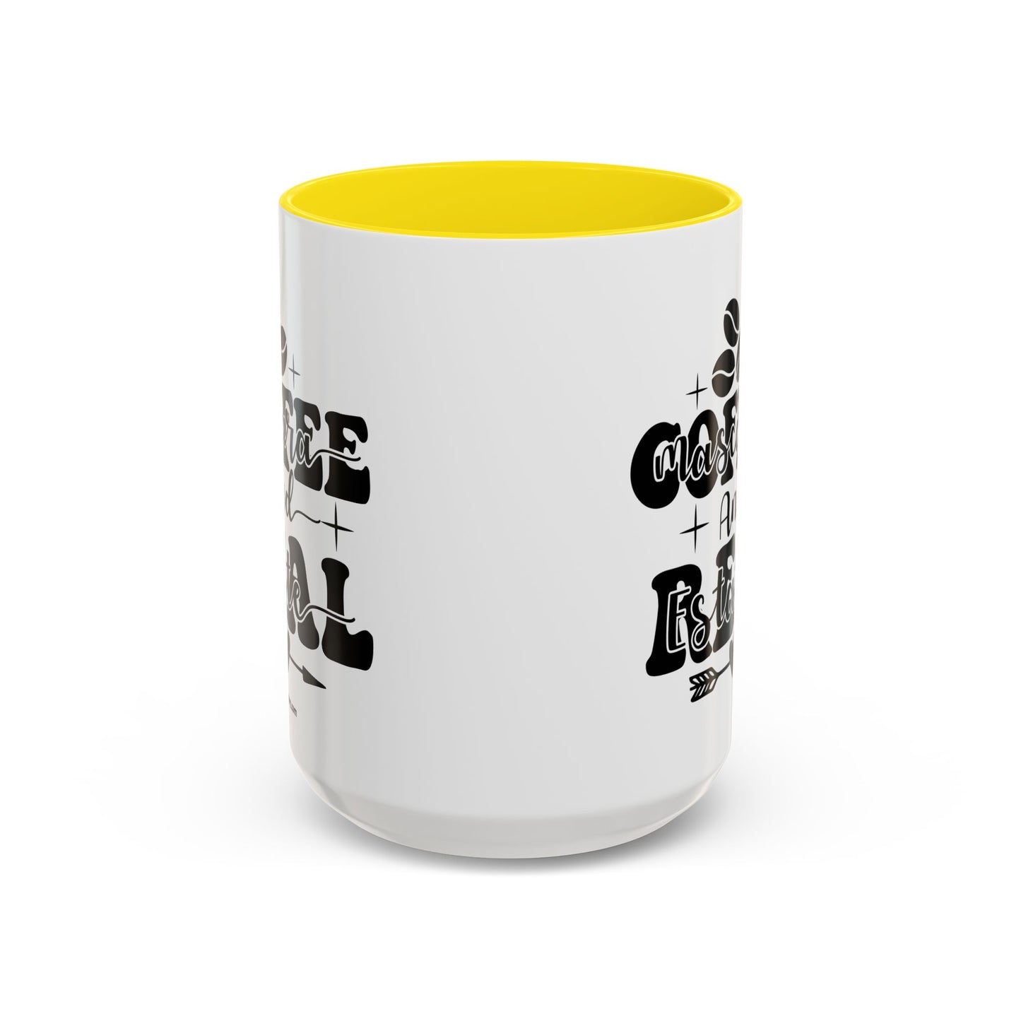 Coffee Mascara And Real Estate Realtor Accent Coffee Mug (11, 15oz)