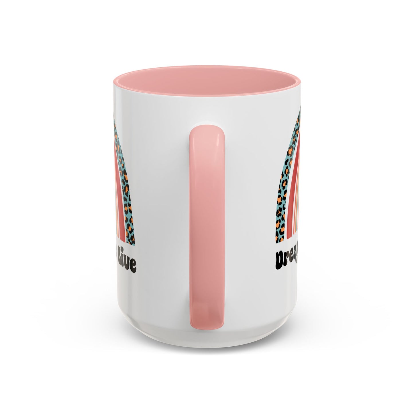Dream Move Live Realtor Accent Coffee Mug (11, 15oz)