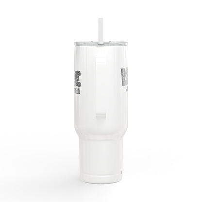 LOVE #RealEstateLife Tumbler – 40 oz White Stainless Steel Mug for Real Estate Agents