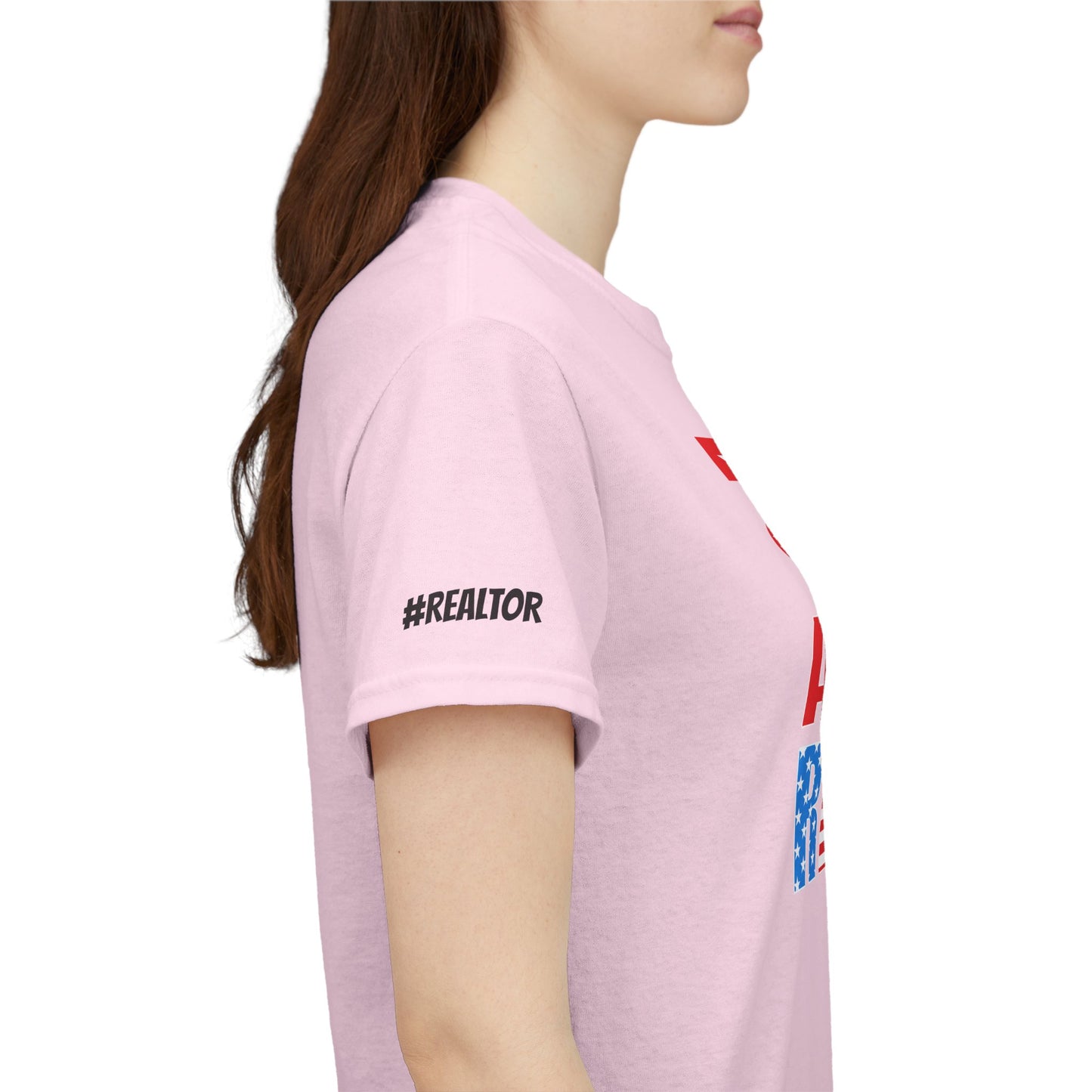 🎇 All American Realtor Tee – Red, White, & Ready to List! 🇺🇸🏠