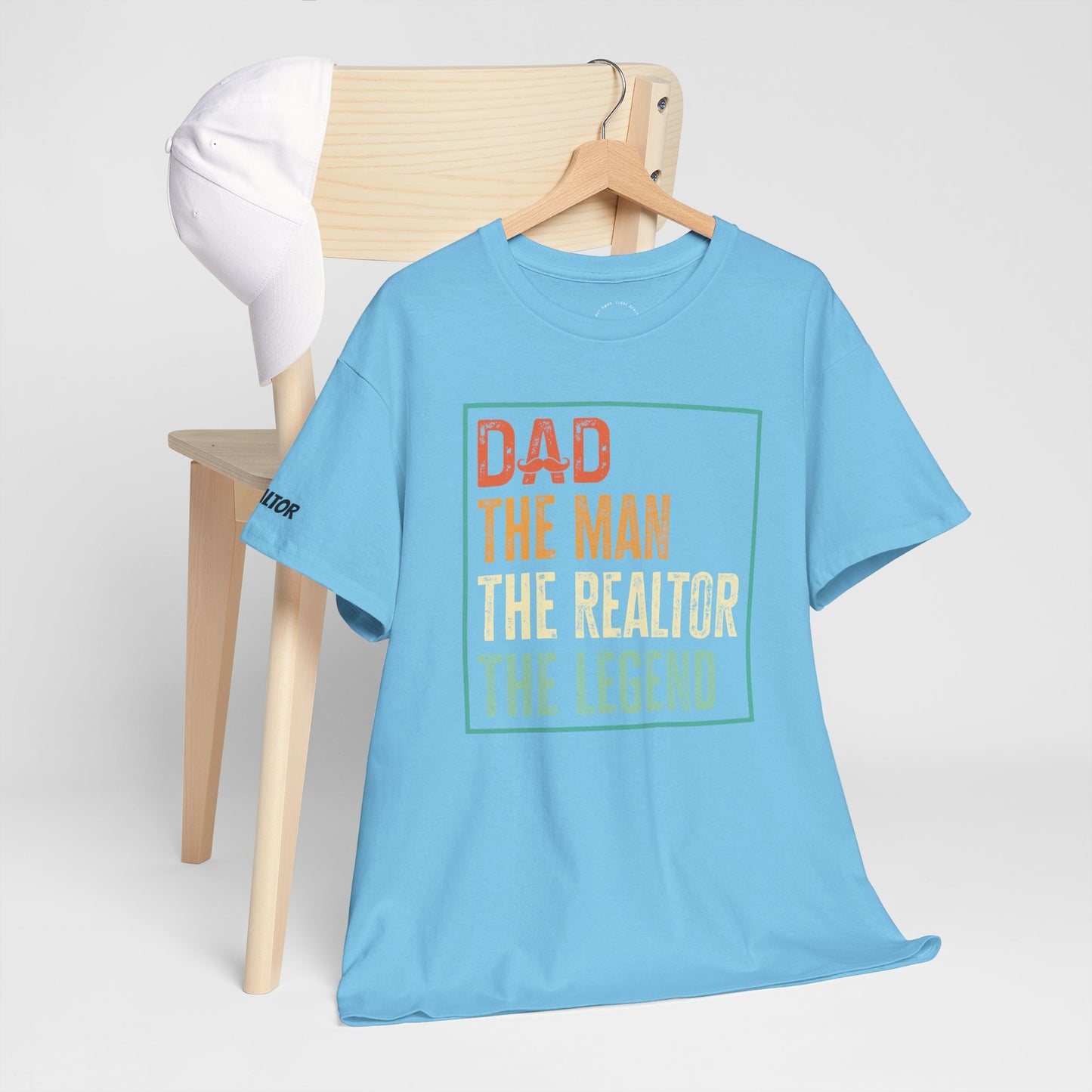 🧔 Dad. The Man. The Realtor. The Legend. Tee – Father’s Day Real Estate Drip in Full Effect! 💼🔥
