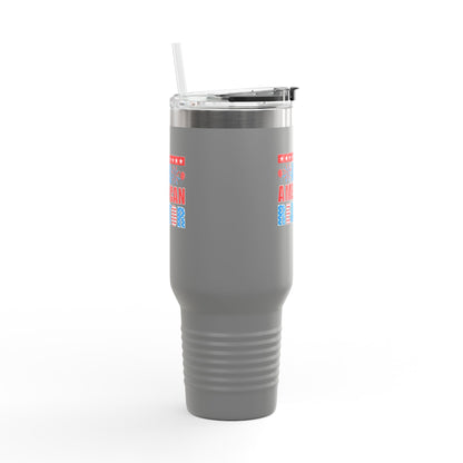 All American Realtor Tumbler – 40 oz Stainless Steel Mug with Patriotic Fireworks Design