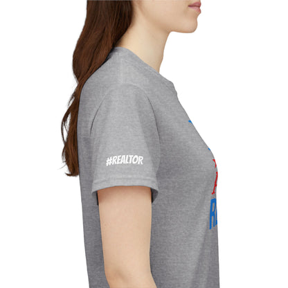 Proud to Be an American Realtor Tee – Bold, Brave & Built to Sell 🏡⭐