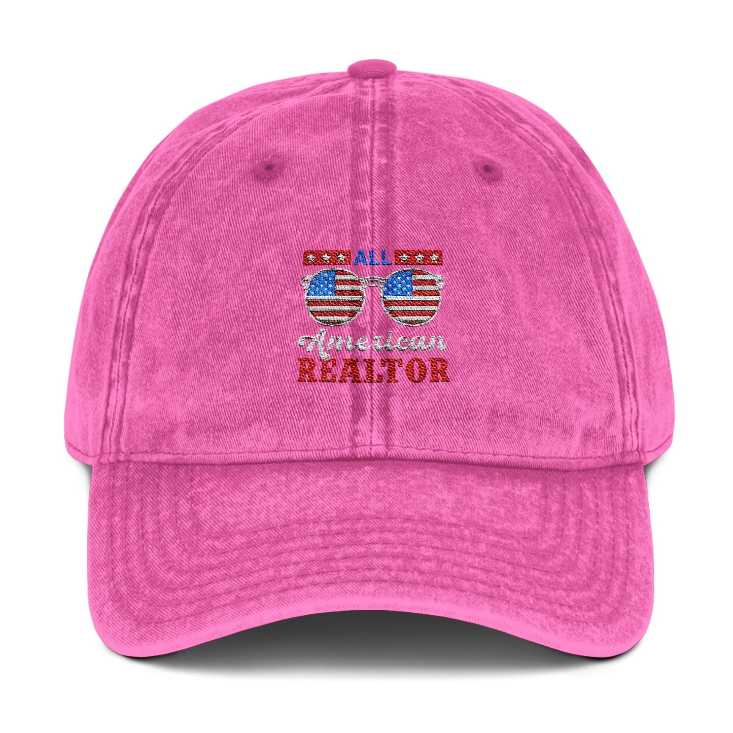 Realtor Hat – All American Realtor Patriotic Cap