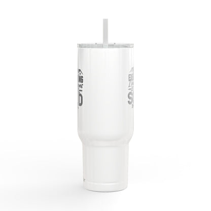 Everything I Touch Turns to SOLD Tumbler – 40 oz White Stainless Steel Mug for Realtors