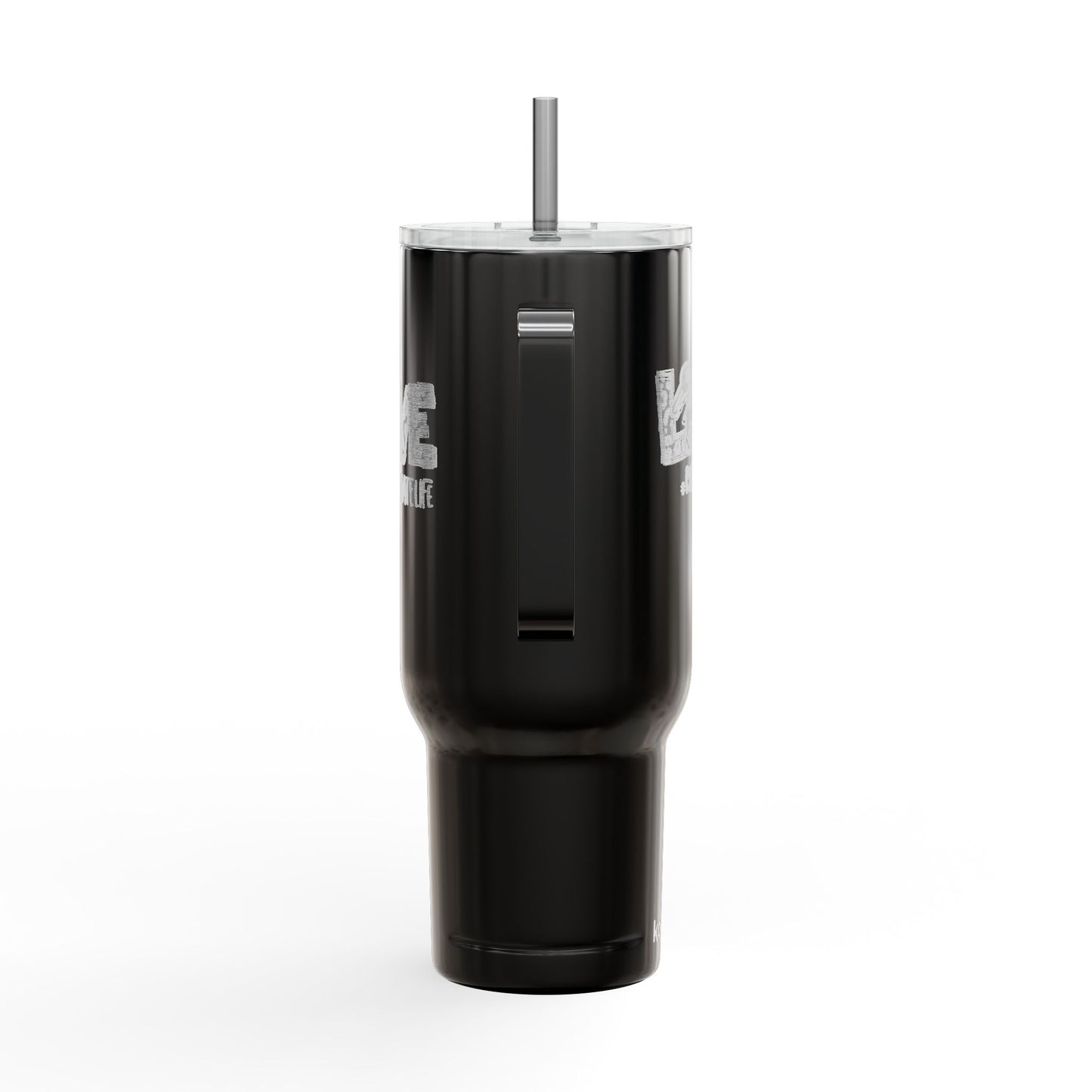 LOVE #RealEstateLife Tumbler – 40 oz White Stainless Steel Mug for Real Estate Agents