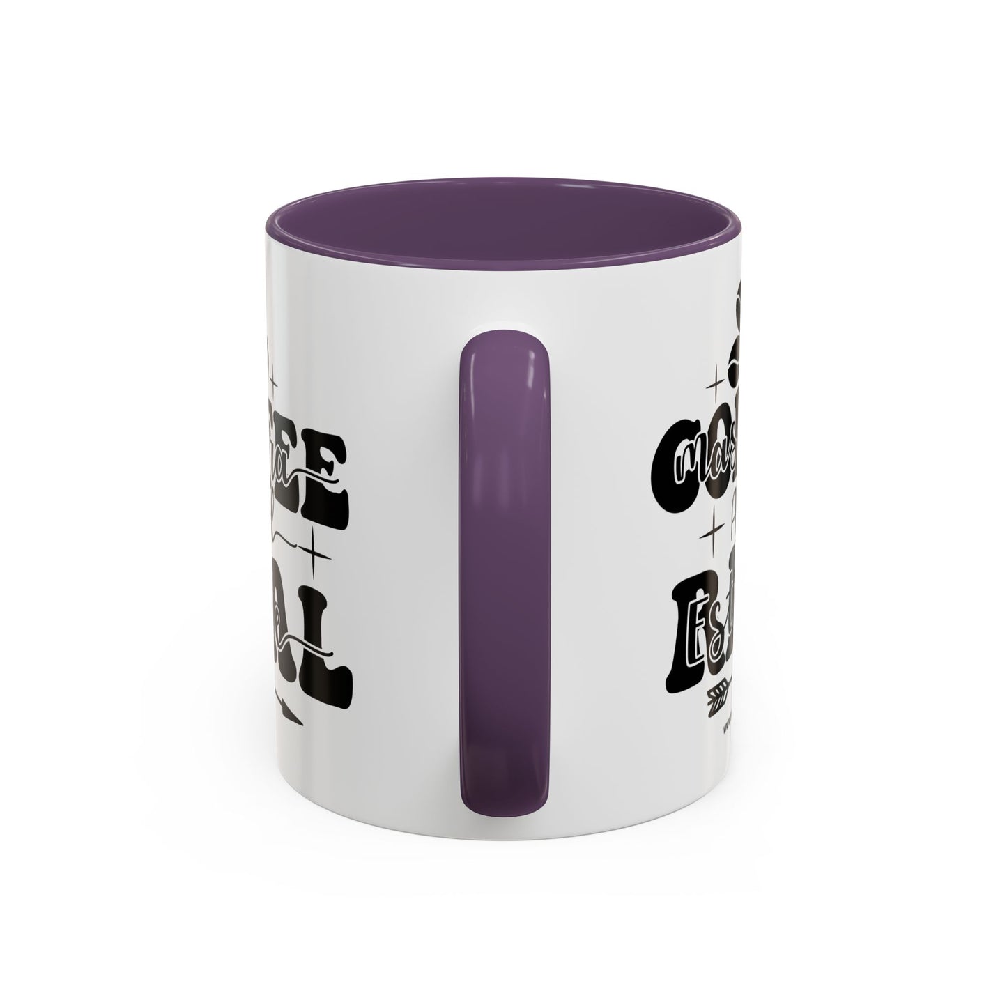 Coffee Mascara And Real Estate Realtor Accent Coffee Mug (11, 15oz)