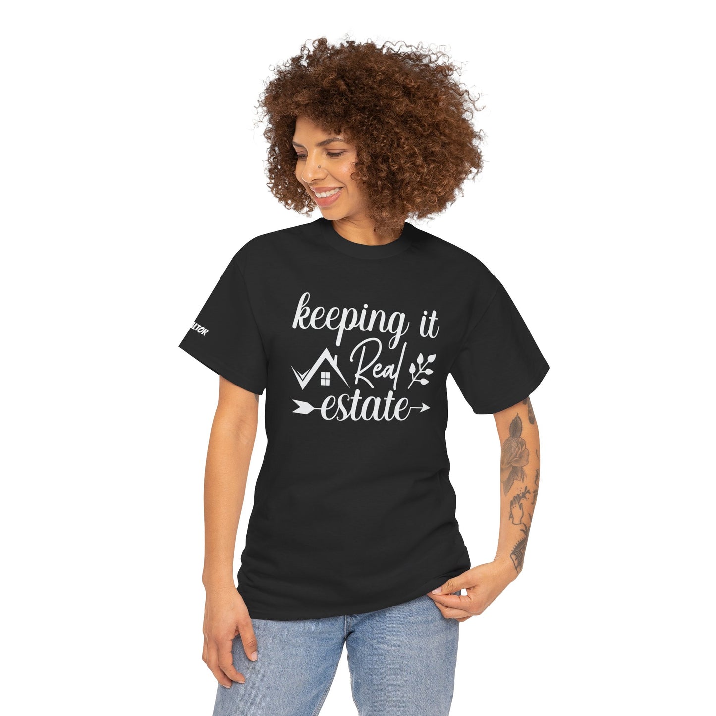 Keeping It Real Estate Unisex Heavy Cotton Tee