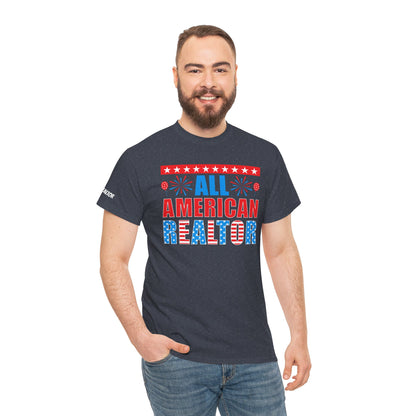 🎇 All American Realtor Tee – Red, White, & Ready to List! 🇺🇸🏠