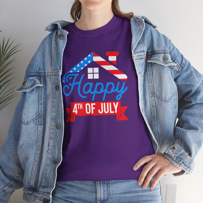 Happy 4th of July Realtor Tee – Stars, Stripes & Sold Signs