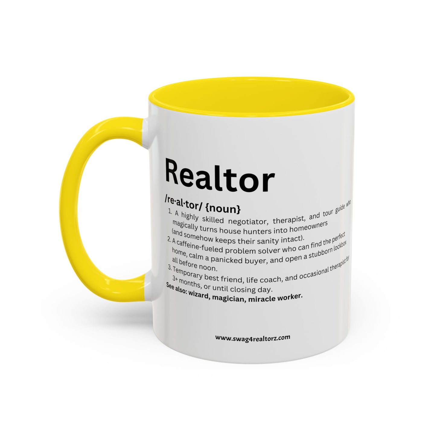 Funny Realtor Definition Coffee Mug (11, 15oz)