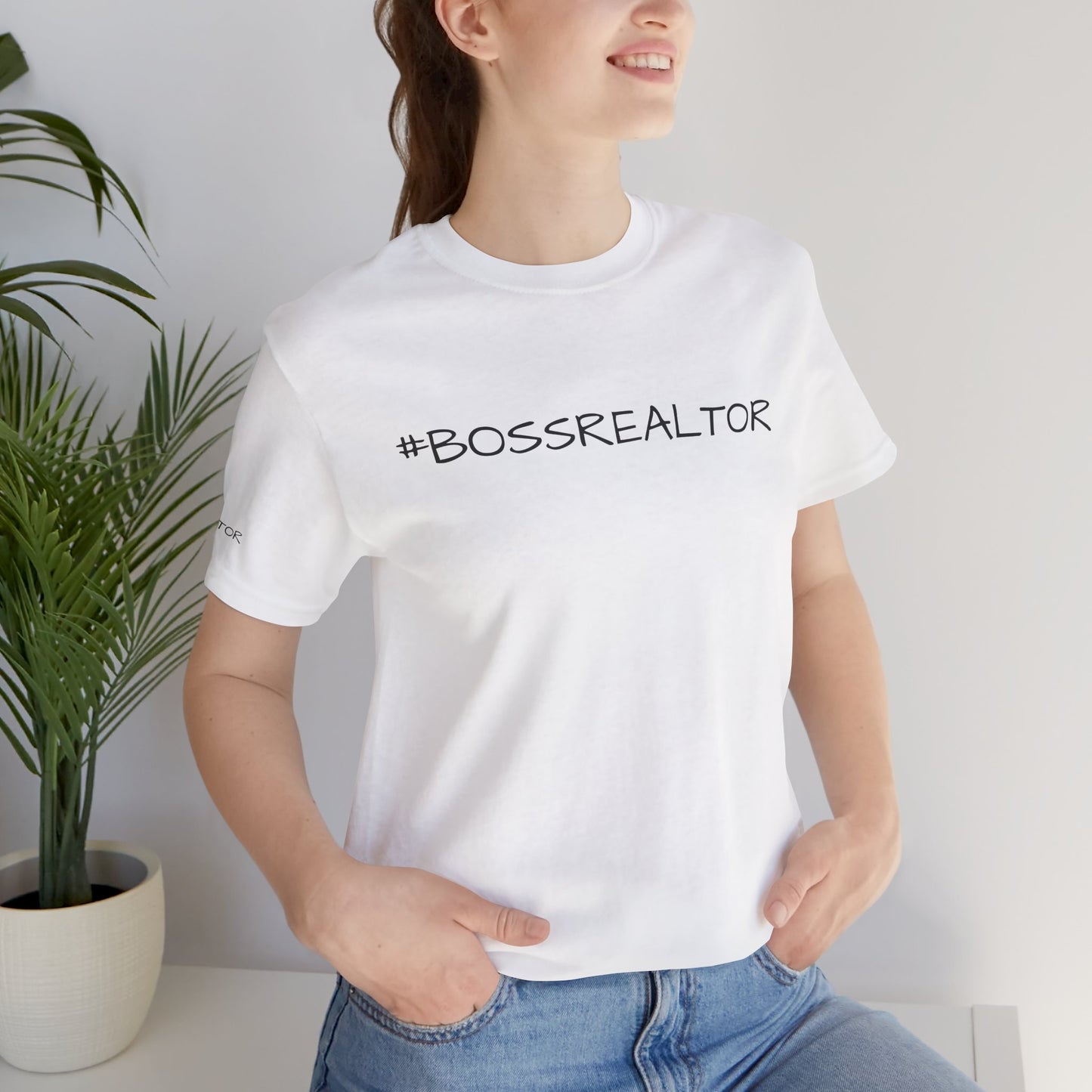 🏡 #BossRealtor Jersey Tee – Because You Close Deals Like a Boss! 🏡