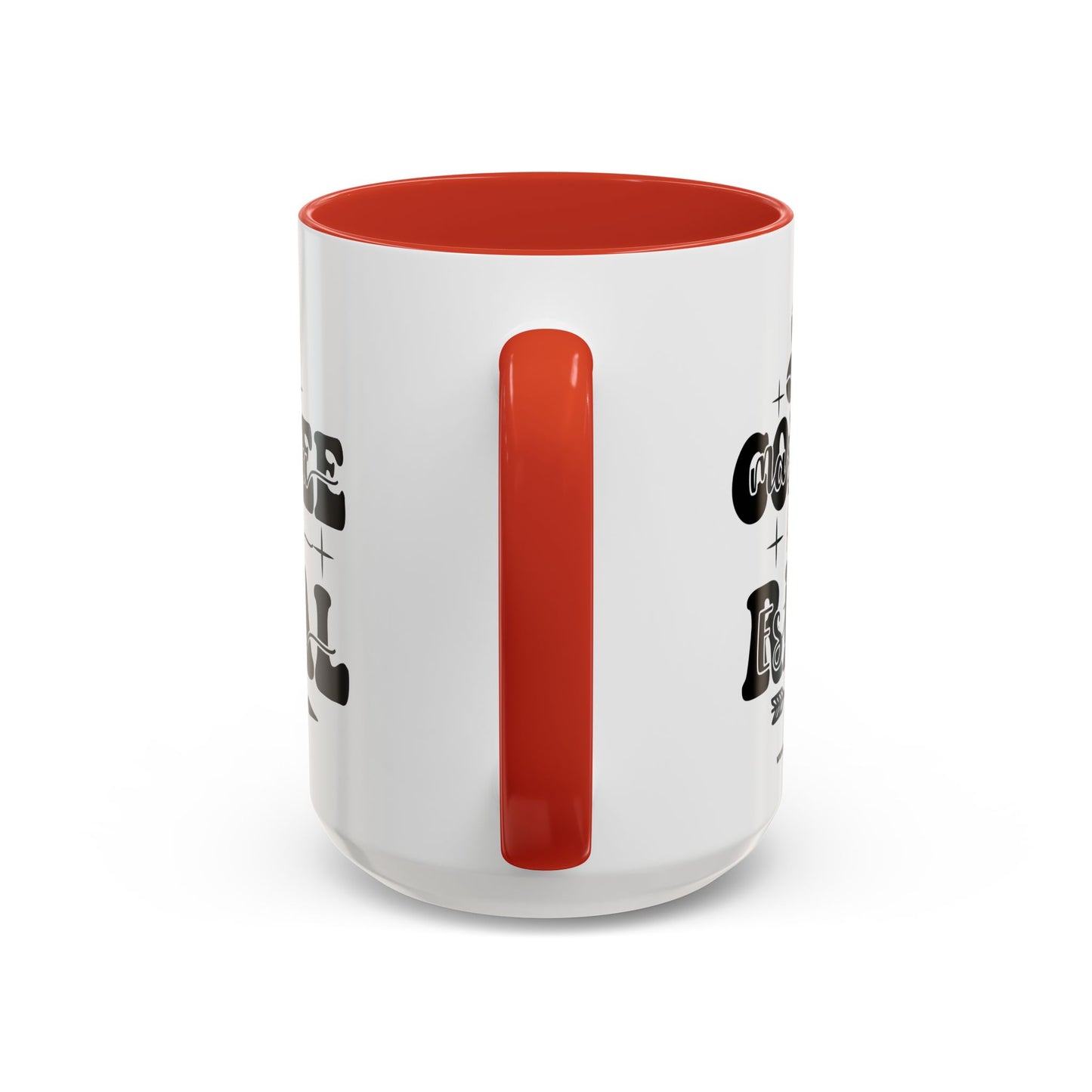 Coffee Mascara And Real Estate Realtor Accent Coffee Mug (11, 15oz)