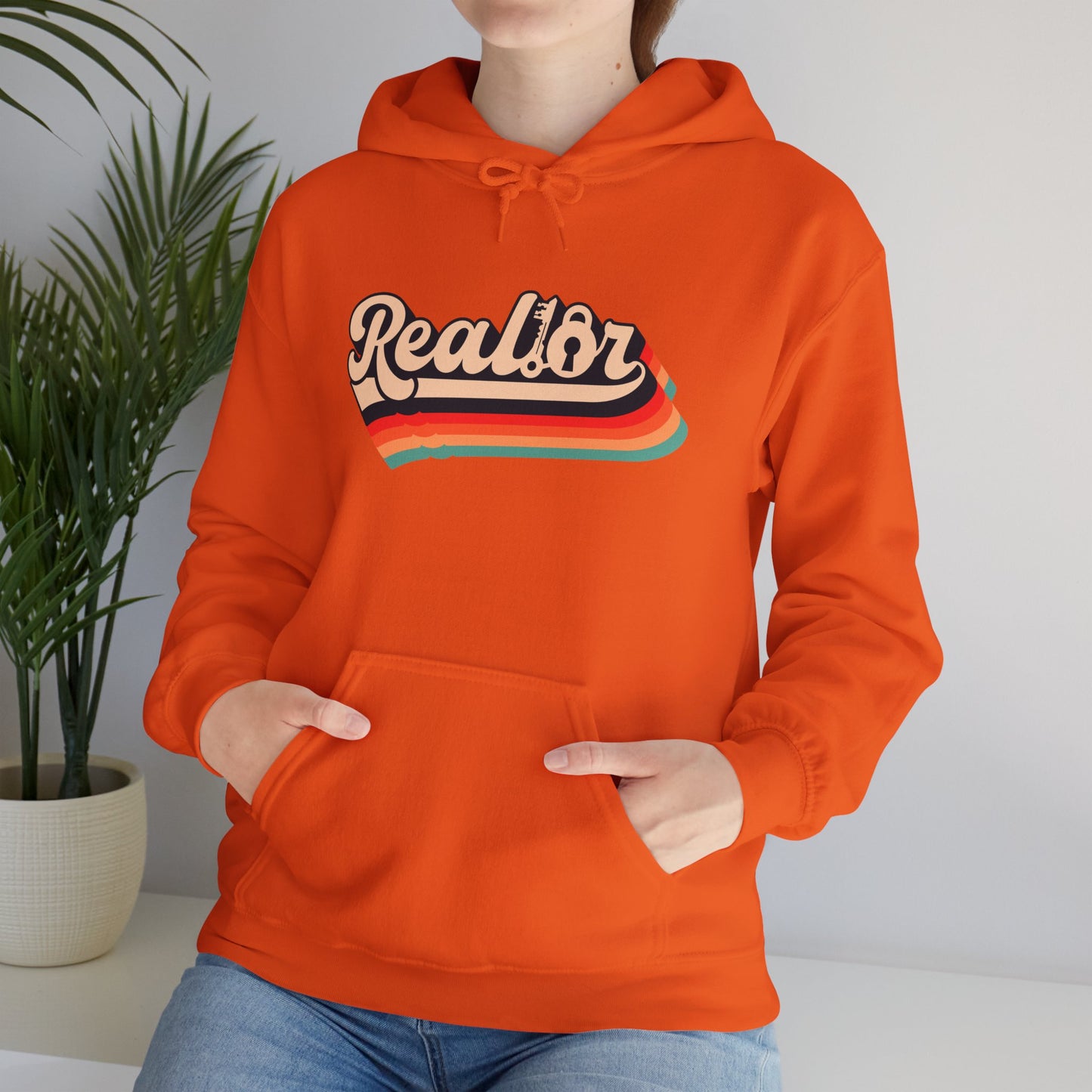 🏡 Retro Realtor Hoodie – Because Selling Homes Never Goes Out of Style! 🏡