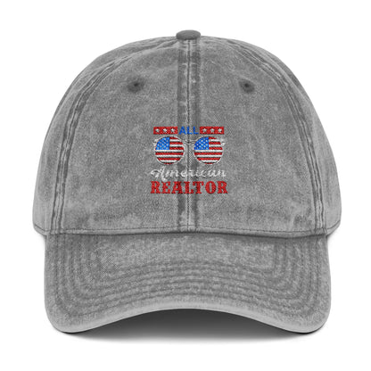 Realtor Hat – All American Realtor Patriotic Cap