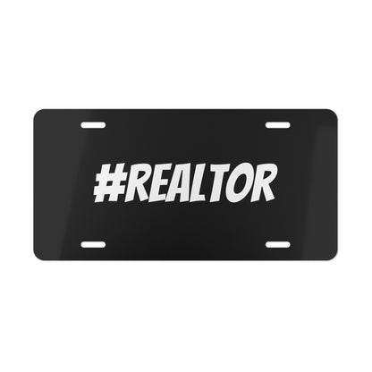 #REALTOR License Plate – Because Even Your Car Closes Deals