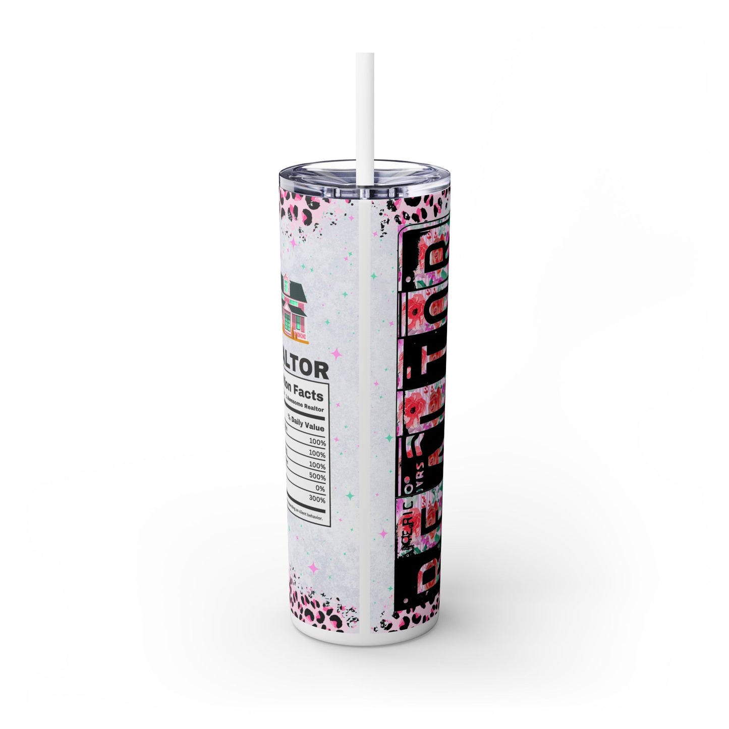 I Turn For Sale Into Sold Tumbler – 20oz Tumbler Funny Realtor Gift