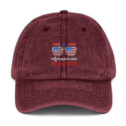 Realtor Hat – All American Realtor Patriotic Cap