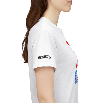 🎇 All American Realtor Tee – Red, White, & Ready to List! 🇺🇸🏠