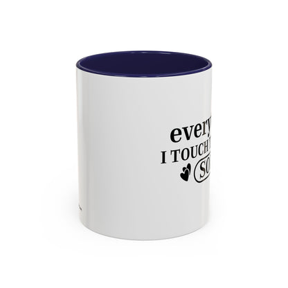 Everything I Touch Turns To Sold Realtor Accent Coffee Mug (11, 15oz)