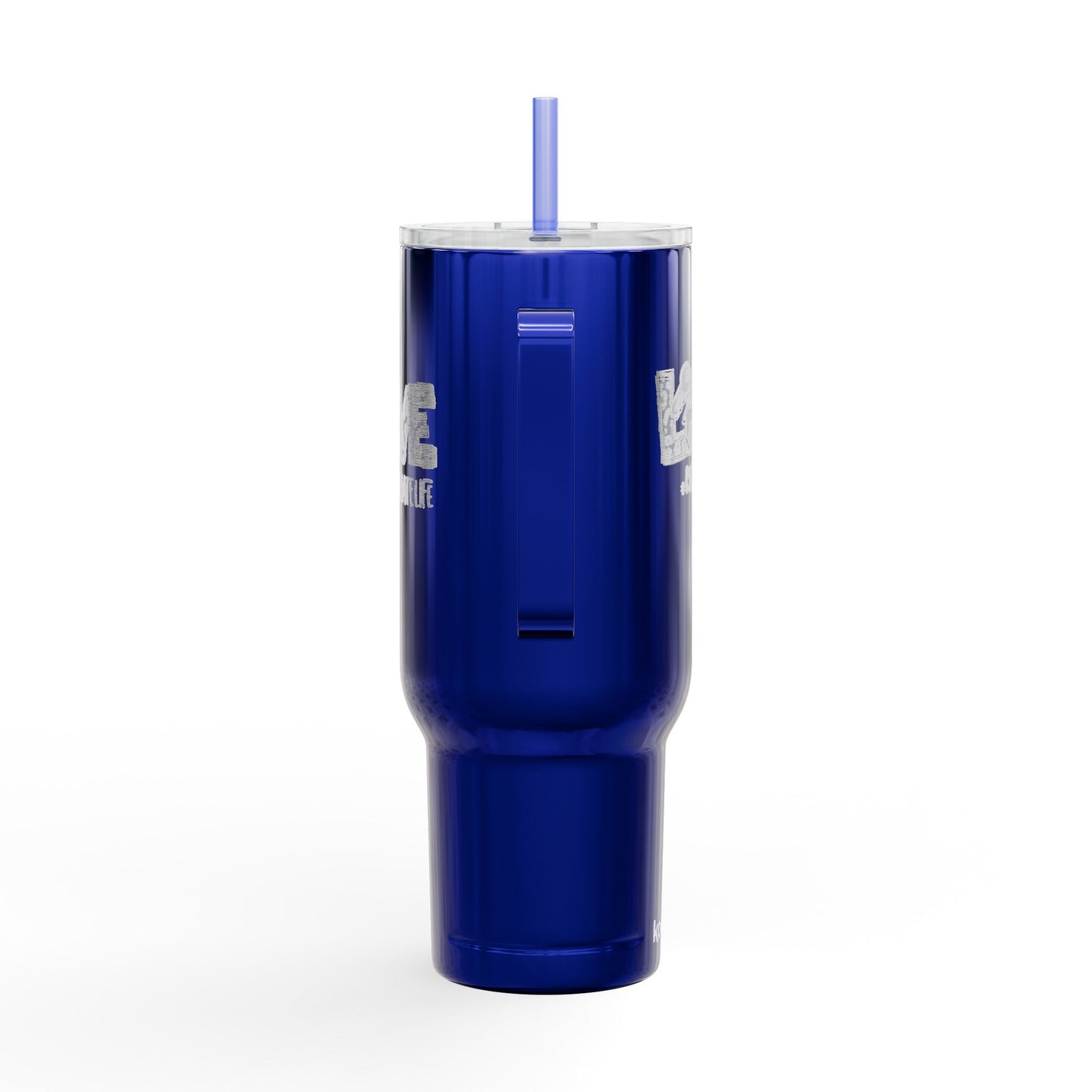 LOVE #RealEstateLife Tumbler – 40 oz White Stainless Steel Mug for Real Estate Agents