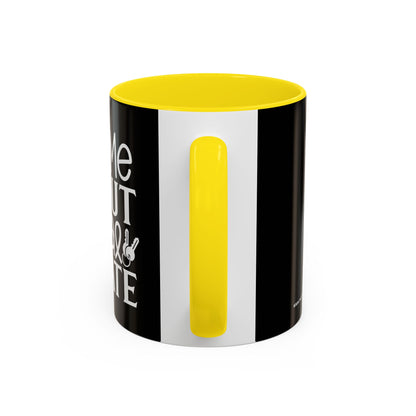 Ask Me About Real Estate Realtor Accent Coffee Mug (11, 15oz)