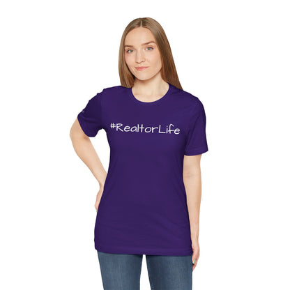 #RealtorLife Unisex Jersey Tee - Perfect Gift for Real Estate Agents