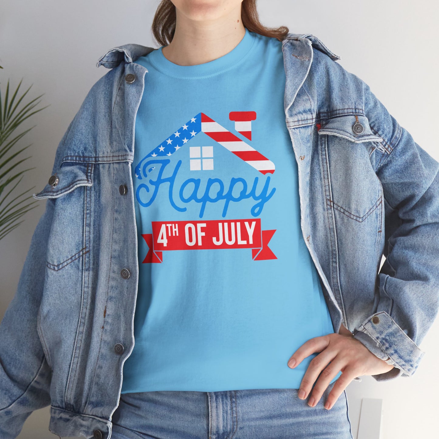 Happy 4th of July Realtor Tee – Stars, Stripes & Sold Signs