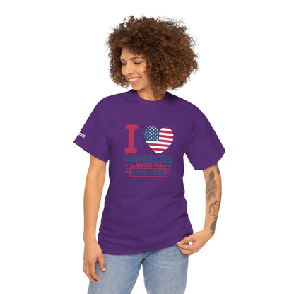 I ❤️ United States of America & Real Estate Tee – Freedom, Fireworks, and For Sale Signs 💥🏡
