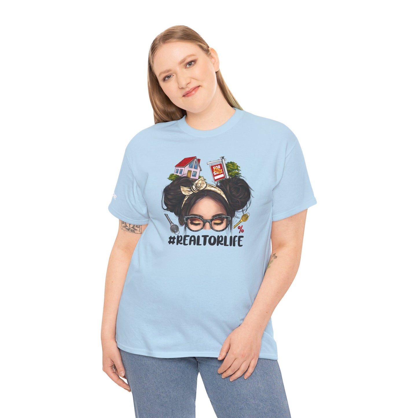 #REALTORLIFE Tee – Hustle Hair, House Vibes & High Commissions 💋🔑🏡