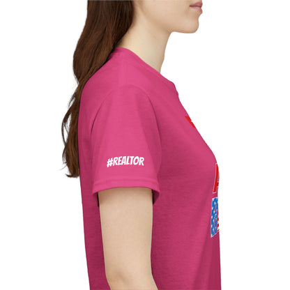 🎇 All American Realtor Tee – Red, White, & Ready to List! 🇺🇸🏠