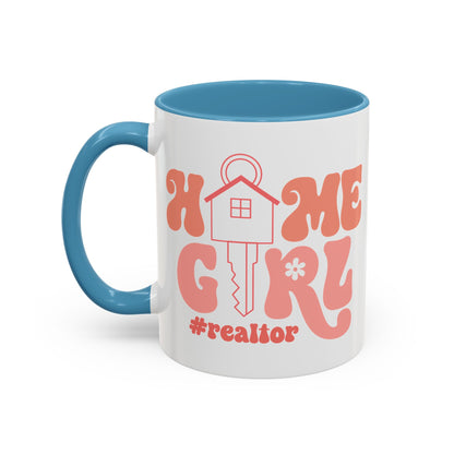 Home Girl Realtor Accent Coffee Mug (11, 15oz)