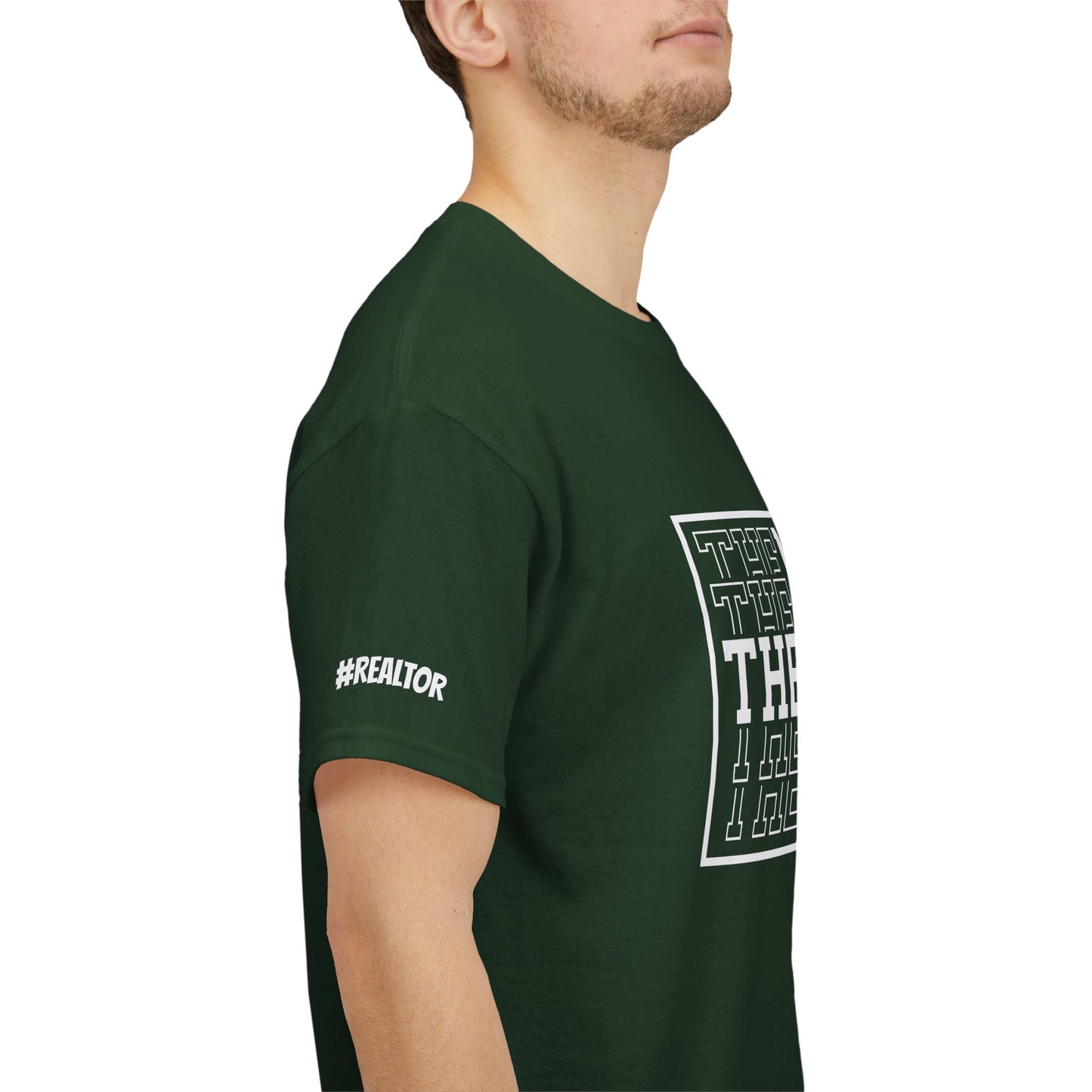 The Man. The Myth. The Realtor. Tee – Legendary Listings Start Here 🏠💬