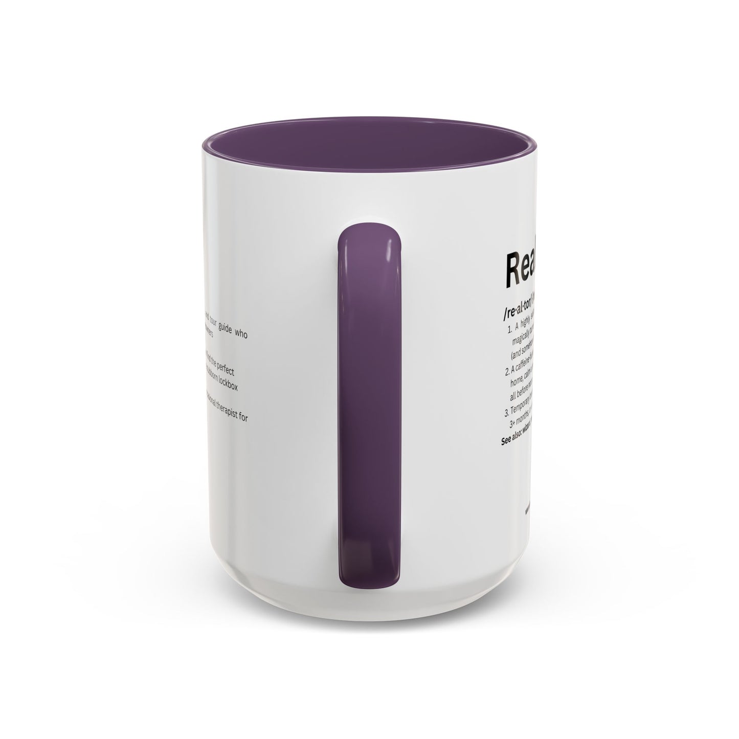 Funny Realtor Definition Coffee Mug (11, 15oz)