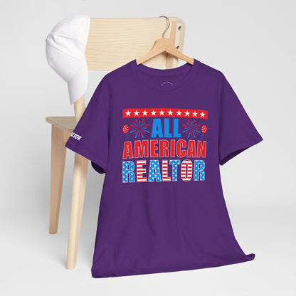🎇 All American Realtor Tee – Red, White, & Ready to List! 🇺🇸🏠