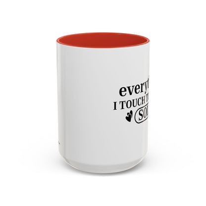 Everything I Touch Turns To Sold Realtor Accent Coffee Mug (11, 15oz)
